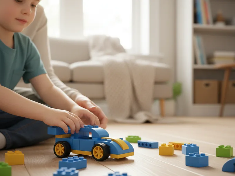 Vanaf 4 jaar: de eerste racewagen