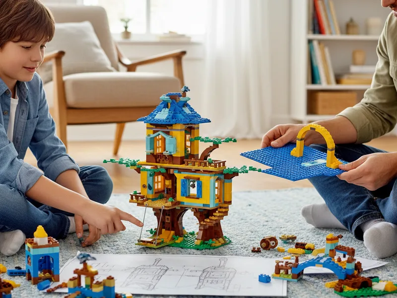 Welke Ideas sets lenen zich voor samen bouwen?